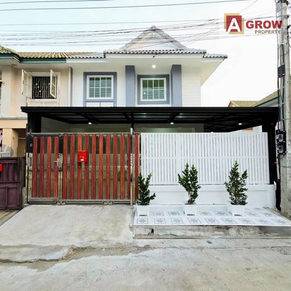 หมู่บ้านพฤกษา 25 บางใหญ่ หลังมุมราคาเบาๆ ตกแต่งใหม่พร้อมอยู่