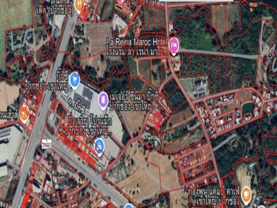 ที่ดินเปล่าใจกลางชุมชน เหมาะสำหรับทำที่พักอาศัย ขนาด 200 ตรว. ใกล้ Big C ปากช่อง โคราช เดินทางสะดวก เข้า ออก ได้หลายทาง