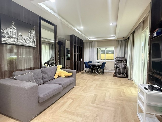 P723 ขายบ้านเดี่ยว โครงการ โกลเด้น วิลเลจ อ่อนนุช – พัฒนาการ ถ.สุขุมวิท 77 ซอยอ่อนนุช 65 บ้านสวยตกแต่งพร้อมอยู่ 