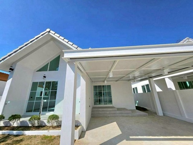 บ้านเงินเหลือ บ้านเดี่ยวชั้นเดียว บรรยากาศดี โซนสารภี 