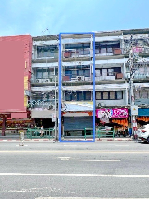 อาคารพาณิชย์ 4 ชั้น MRT บางขุนนนท์ ทำเลดี  500 ม 3 นอน 3 น้ำ 23 ตร.วา.370 ตร.ม.แม็คโคร จรัญสนิทวงศ์ 700 ม. โลตัส ปิ่นเกล้า 1.9 กม.