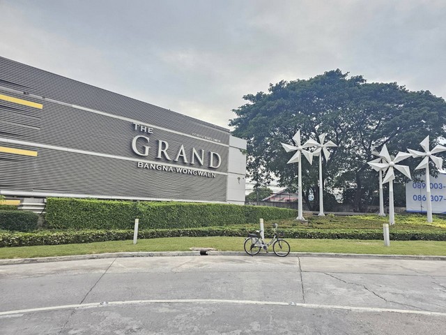 ขายบ้าน The Grand บางนา-วงแหวน หน้าบ้านวิวสวนร่มรื่น อยู่ใกล้เมกาบางนา