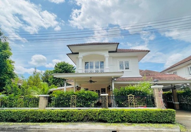 บ้าน 2 ชั้น บรรยากาศร่มรื่น เส้นคันคลอง ขายพร้อมผู้เช่า โซนหางดง 