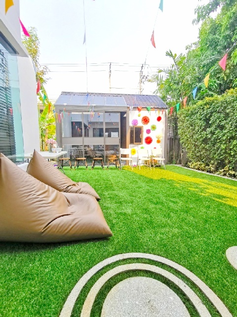 ขายบ้านเดี่ยวหรู 2 ชั้น 124 ตรว. 4 ห้องนอน หมู่บ้านนาราสิริ บางนา กม.10 ตรงข้ามเมกะบางนา