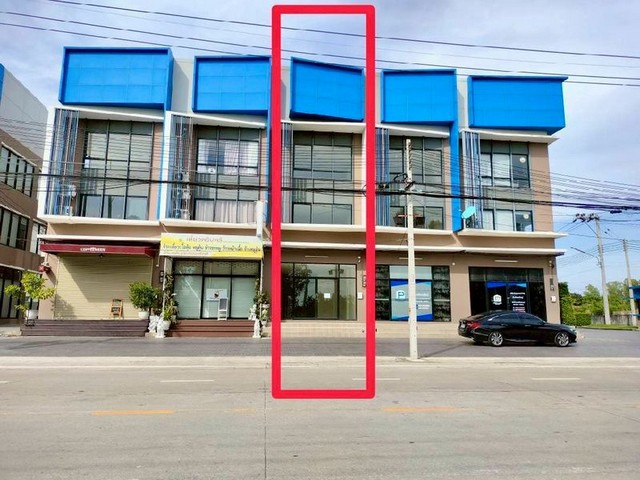 ให้เช่า อาคารพาณิชย์ 3 ชั้น อาคารเปล่า ใกล้นิคม ปิ่นทอง ศรีราชา TP-C1300