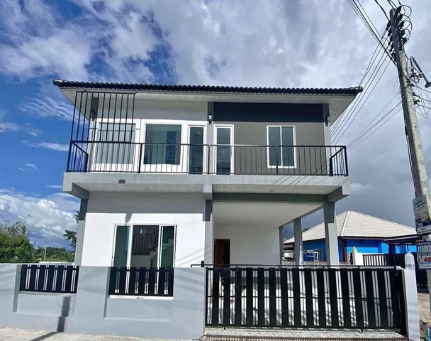 คุ้มสุดคุ้ม #โซนสันผีเสื้อ ขาย 3.15 ล้าน 34.2 ตรว. #บ้านสร้างใหม่ 2 ชั้น #อำเภอเมือง #สไตล์โมเดิร์น ย่านชุมชน ใกล้โรงเรียนนานาชาติ #NIS