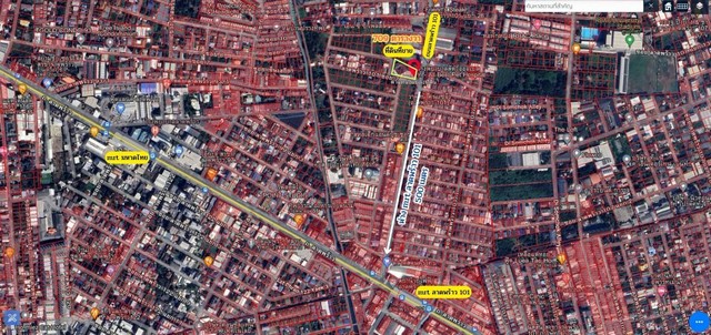 ขายที่ดินลาดพร้าว101 ซอย7 ที่ดินติดถนนลาดพร้าว101 ใกล้ mrt ลาดพร้าว 