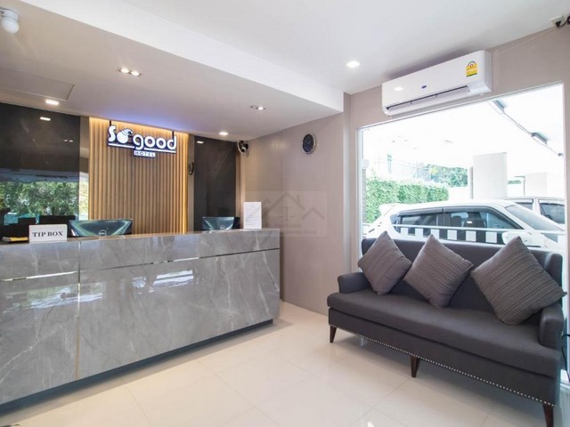 ให้เช่าโรงแรม 7 ชั้น 77 ห้องย่านสุทธิสาร รัชดา ใบอนุญาติครบ ใกล้ MRT สุทธิสาร  