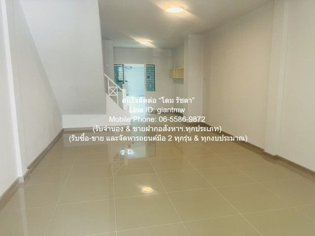 Townhouse ขายทาวน์เฮ้าส์ 2 ชั้น (รีโนเวทใหม่) ซ.รามคำแหง 184 (สถานีเคหะราม) 19.9 ตร.ว. 2 น 2 น้ำ ราคา 1.99 ล้านบาท (รวมโอนฟรี) สภาพเยี่ยม
