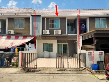 ขายทาวน์เฮ้าส์มือสอง อำเภอคลองหลวง จังหวัดปทุมธานี โครงการ เดอะ คัลเลอร์ส สระประภา-ดอนเมือง