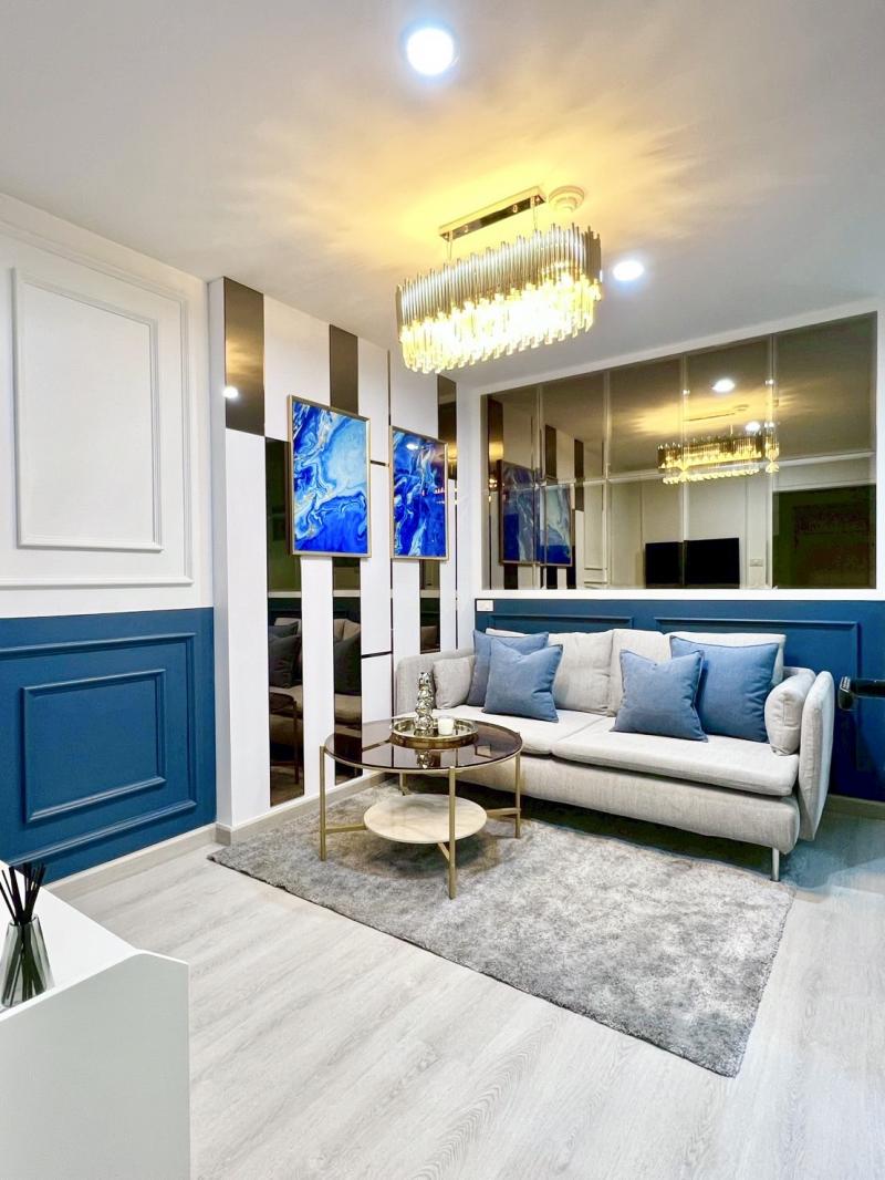 ให้เช่าคอนโดลุมพินีบดินเดชาตกเเต่งใหม่สวย28.37ตารางเมตร 1นอน 1น้ำ แอร์เฟอร์ครบถนนรามคำเเหง