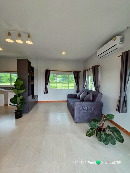 ขายบ้านสวนเคียงเขา 100 ตรว. ต.สีนาวา อ.เมืองนครนายก สร้างใหม่พร้อมหิ้วกระเป๋าเข้าอยู่ เฟอร์นิเจอร์ใหม่ทั้งหมด