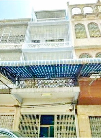 MRT หัวลำโพง 599ม.ตลาดน้อย 800ม. ตลาดสามย่าน 600ม. ให้เช่าอาคารพาณิชย์ 4 ชั้น 16ตร.วา.282 ตร.ม. 2-3นอน 3 น้ำ ไชน่าทาวน์ 1 กม. ถ.พระราม 4