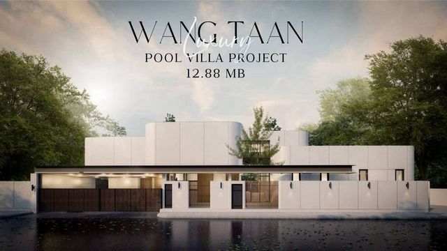 ขาย 12.88 ล้าน 103 ตรว. 4ห้องนอน |5 ห้องน้ำ #โซนหางดง สันผักหวาน #บ้านหรูพูลวิลล่าที่ออกแบบมาเพื่อความสง่างาม แต่เน้นความเรียบง่าย