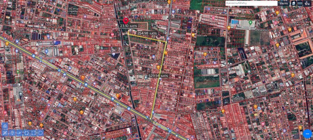 ขายที่ดินติดถนนลาดพร้าว101 ใกล้ mrt ลาดพร้าว ใกล้เดอะเมอล์บางกะปิ