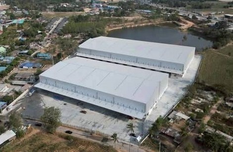 ให้เช่า โกดังขนาด 9,792 ตรม. ใกล้ท่าเรือแหลมฉบัง ชลบุรี  ผังสีส้มจุด สามารถทำโรงงานประกอบได้