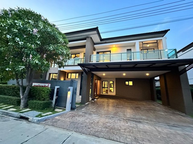 ขายบ้านเดี่ยว 2 ชั้น The City บางนา กม.7 เนื้อที่ 96 ตร.วา หลังมุม บ้านหรูพร้อมเข้าอยู่