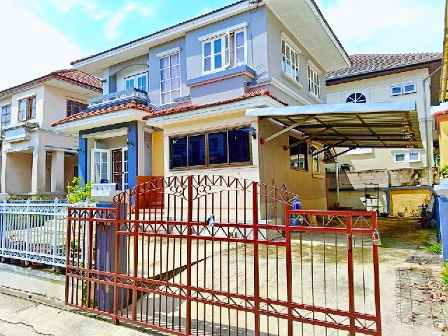 ซ.บางปลา ให้เช่าบ้านเดี่ยว 2 ชั้น  4นอน 2น้ำ สะอาด 51 ตร.วา.ถ.เทพารักษ์ บิ๊กซี บางพลี 3.6 กม.220 ตร.ม.รร.สาธิตบางนา 1.4 กม. 4 นอน 2 น้ำ 