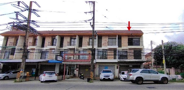 ขายอาคารพาณิชย์ 3 ชั้น ตำบลหนองปรือ อำเภอบางละมุง ชลบุรี