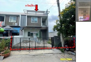 ขายทาวน์เฮ้าส์มือสอง อำเภอลำลูกกา จังหวัดปทุมธานี โครงการ ดอะคัลเลอร์ส พรีเมียม รังสิต-ลำลูกกาคลอง 4