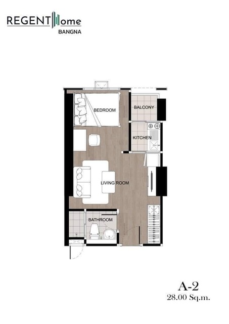 ขายดาวน์เท่าทุน Regent Home Bangna รีเจ้นท์โฮม บางนา ชั้น28 เจ้าของขายเอง