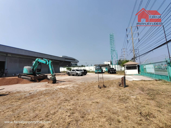 ให้เช่าอาคารโรงงาน/โกดังเนื้อที่ 2ไร่ พื้นที่ใช้สอย 1,460ตร.ม ออฟฟิศ ไฟฟ้า 250 KVA ถนนพระราม 2 ก.ม 40 ราคาเช่า 200,000 บ/ด 