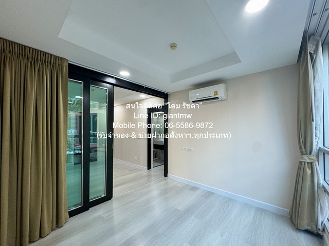 ขายด่วน ๆ คอนโดมิเนียม The Kris Extra 4 ใหญ่ขนาด 31 Square Meter 1 Bedroom 1 Bathroom ใกล้กับ MaxValu ออกแบบลงตัว