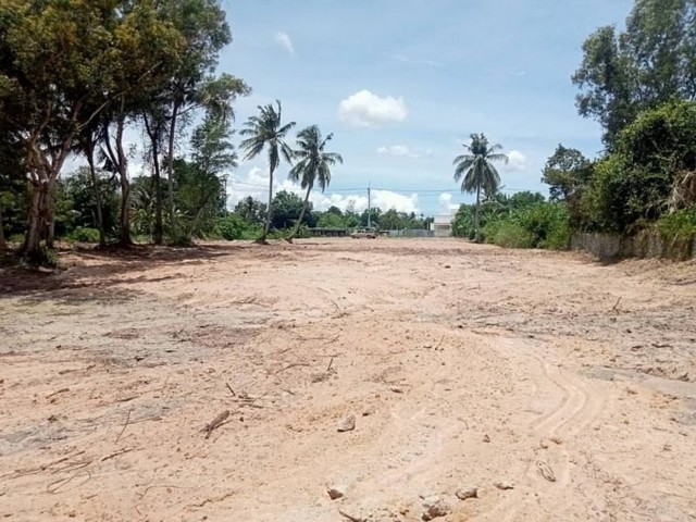 ขายที่ดินโรงโป๊ะ-ตะเคียนเตี้ย ติดถนนคอนกรีต ใจกลางชุมชน  FP-L0731 