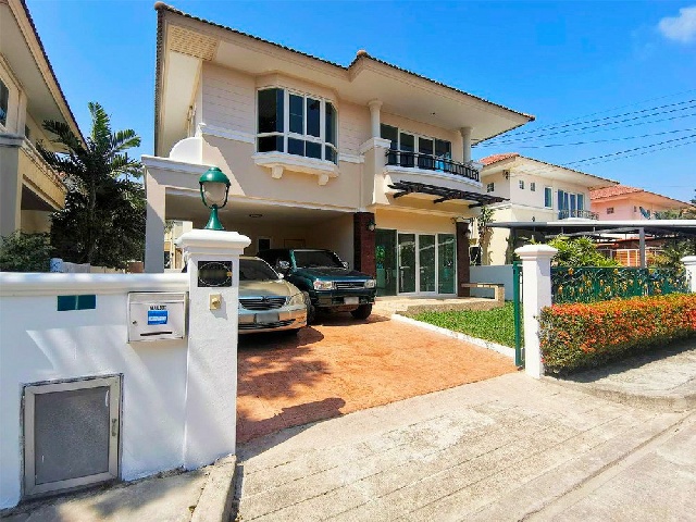 ติดถนนใหญ่ ถูกที่สุดตลาดยิ่งรวย76 1.8กม.ให้เช่าบ้านเดี่ยว 2 ชั้น  BigC ตลาดประชาอุทิศ90 1.4กม. 3นอน 3น้ำ 