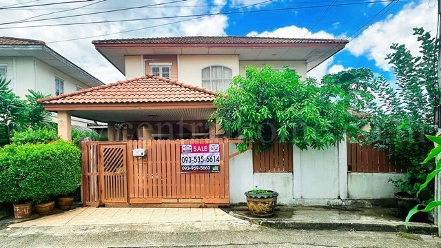 บ้านเดี่ยว คาซาลีน่า 2 เฟส 3 นิมิตรใหม่ 20 - มีนบุรี หน้าบ้านไม่ชนใคร ทำเลดี