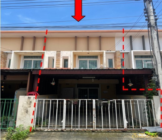 ขายทาวน์เฮ้าส์มือสอง อำเภอลาดหลุมแก้ว จังหวัดปทุมธานี โครงการ พาร์ค วิลเลจ 4 สารสาสน์-ราชพฤกษ์