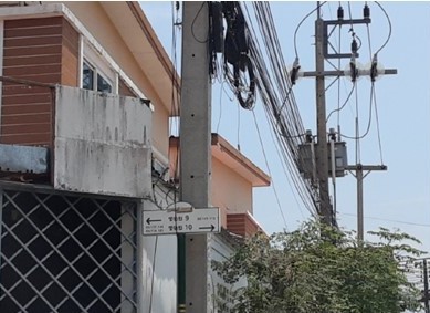 ขายทาวน์เฮ้าส์มือสอง อำเภอลาดหลุมแก้ว จังหวัดปทุมธานี โครงการ พาร์ค วิลเลจ 4 สารสาสน์-ราชพฤกษ์