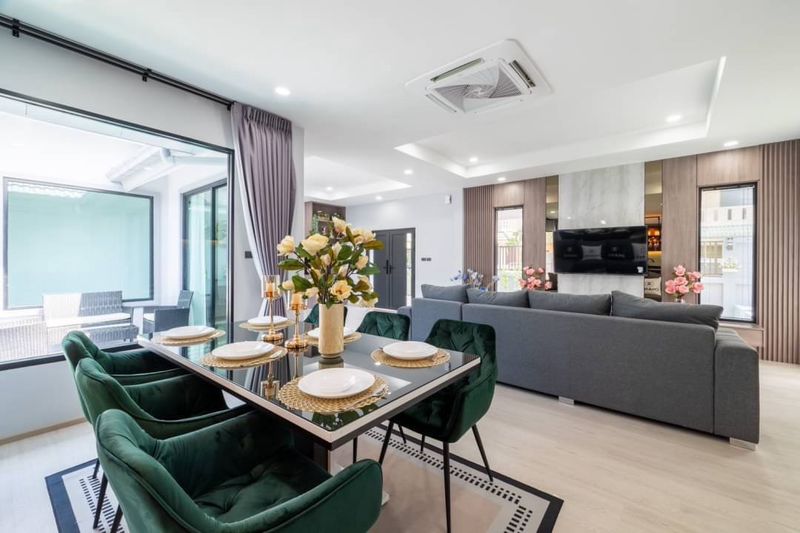 บ้านผ่อนตรงกับเจ้าของ  ซอยสยามคันทรีคลับ  หมู่บ้านสยามเพส  หลังหัวมุม