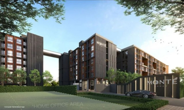 [ขายถูก] คอนโด Monte Rama 9 | ห้องใหม่ไม่เคยอยู่ | ชั้น 4 | 22 ตร.ม. | 1 นอน 1 น้ำ | พร้อมเฟอร์ครบ | 1.9 ล้าน