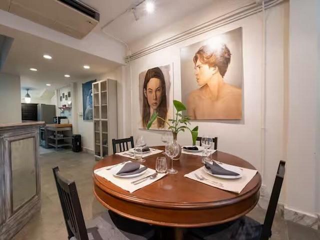 ให้เช่าตึกแถว 3 ชั้น 150 ตรม. เฟอร์นิเจอร์พร้อมอยู่ ตรงข้ามคอนโด The Lofts เย็นอากาศ