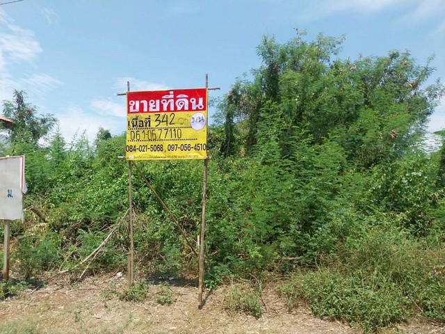ขายที่ดิน 342 ตารางวา  ซอยหนองปิงร่วมใจ7 เมืองนครสวรรค์  ใกล้สถานีรถไฟหนองปลิง  ZK391