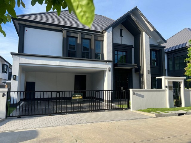 ให้เช่า/ขายบ้านเดี่ยว 2ชั้น The City Bangna 2 (โครงการใหม่) ติด ikea Bangna บ้านอยู่หน้าโครงการ ใกล้สโมสร 