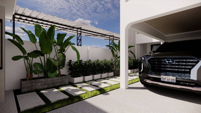 For Sales : Wichit, 2-Story Town House, 3 Bedrooms 2 Bathrooms