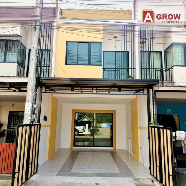 หมู่บ้านซิตี้พลัส สุวินทวงศ์ บ้านสวย เฟอร์นิเจอร์ครบ ตกแต่งพร้อมเข้าอยู่