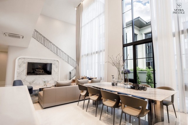 ขายบ้านเดี่ยว 2 ชั้น หมู่บ้านนาราสิริ กรุงเทพกรีฑา 154 ตร.วา บ้านใหม่พร้อมอยู่ทันที