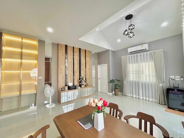 ขายบ้านใหม่ 50.9ตรว. 3นอน2น้ำ เริ่ม2.34ลบ. ฟรีโอน ของแถม ใกล้ ถ.วงแหวน3​ ต.หนองผึ้ง อ.สารภี เชียงใหม่