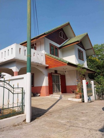 บ้านเดี่ยว 2 ชั้น บรรยากาศดี เงียบสงบ ใกล้ตลาดแม่กวง สันทราย 