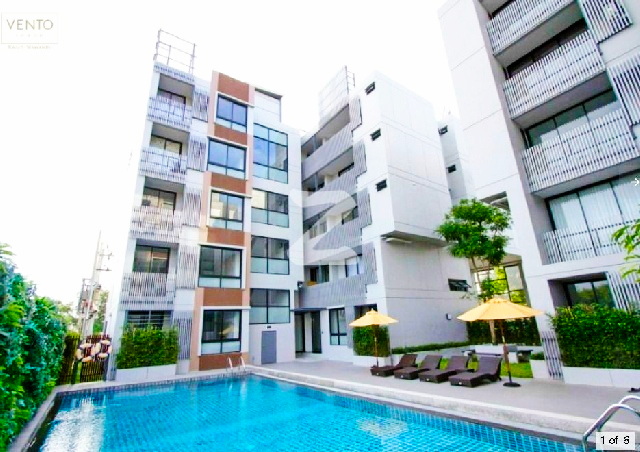   เฟอร์ เครื่องใช้ไฟฟ้าครบ 1 น้ำ  เป็นส่วนตัวVento Condo เกษตร-นวมินทร์ ซ.สุคนธสวัสดิ์ 2นอน  44 ตร.ม.ชั้น3 ตึกA