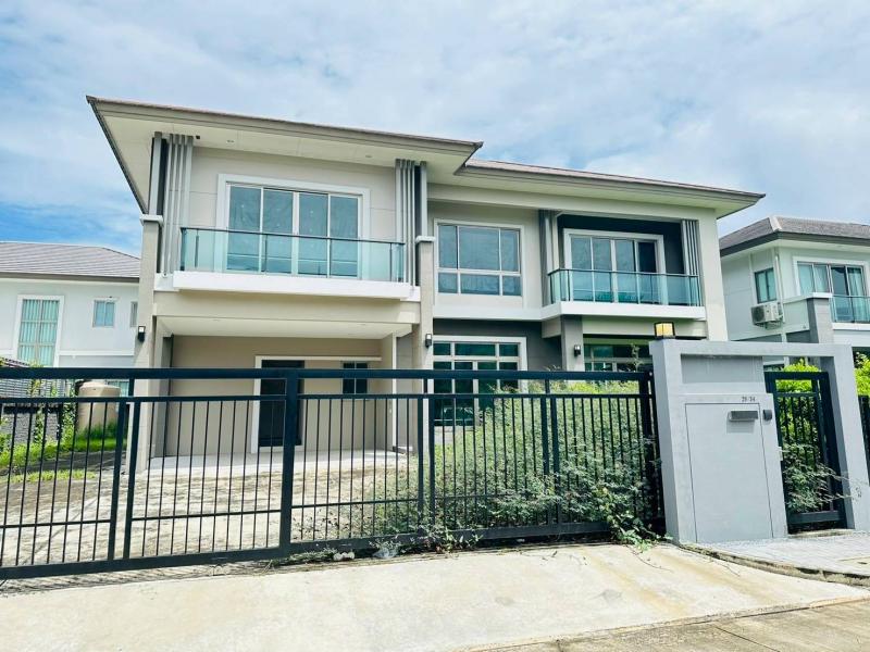  ขายบ้านเดี่ยว  2 ชั้น  เนื้อที่  100 ตารางวา  The Palm Krungthep Kreetha-Wongwaen เดอะ ปาล์ม กรุงเทพกรีฑา-วงแหวน