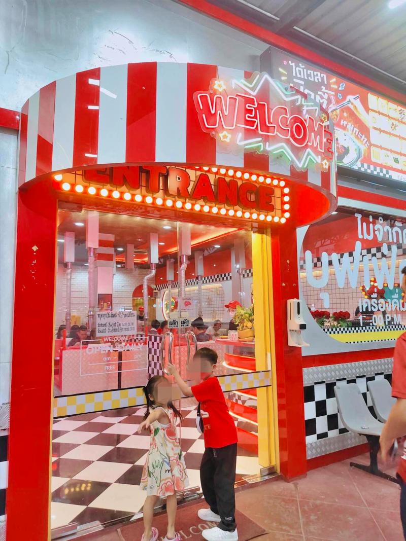 เซ้งด่วนร้านหมูกระทะห้องแอร์ ร้านดัง ย่านรังสิต ในปั๊มคาลเท็กซ์ ตรงข้าม DreamWorld