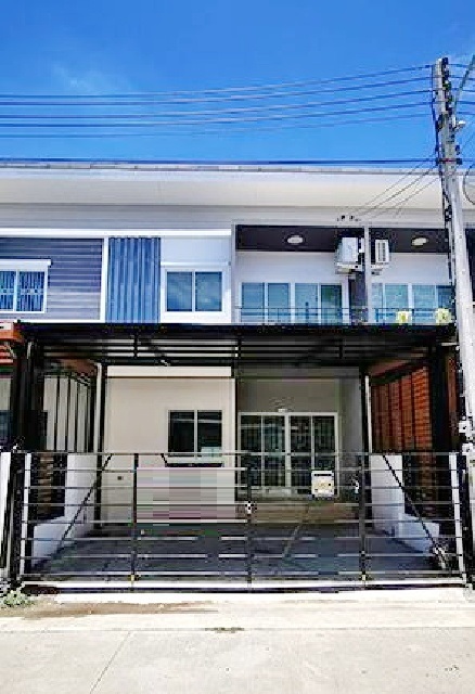 ม.ราชภัฏวไลยอลงกรณ์ 700 ม.  นวนคร เชียงรากน้อย ให้เช่าทาวน์เฮ้าส์ 2 ชั้น ใหม่ 26ตร.วา.206 ตร.ม.ทำเลดี  โลตัส ประตูน้ำพระอินทร์-อยุธยา 700ม. 