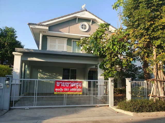 ขายขาดทุนบ้านเดี่ยว2ชั้น หมู่บ้านสีวลี อยุธยา2 (เกาะเรียน) โครงการ Land and House