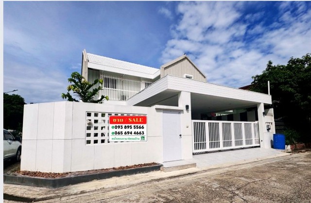 ขายบ้านเดี่ยวรีโนเวทใหม่ หมู่บ้านกัญญา เฮาส์ สุขุมวิท 107 (แบริ่ง) สวยพร้อมอยู่ ทำเลทองสุขุมวิท ใกล้ BTS แบริ่ง 