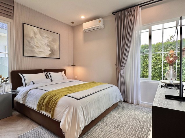 HR2554ให้เช่าบ้านเดี่ยวตกแต่งพร้อมอยู่ โครงการชัยพฤกษ์ บางนา กม.15 ตกแต่งสวย เดินทางสะดวก