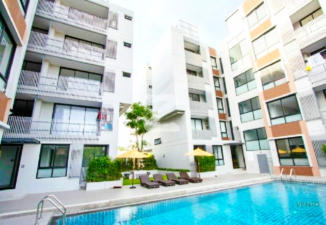 ซ.สุคนธสวัสดิ์  ชั้น3 ตึกA  2นอน Vento Condo เกษตร-นวมินทร์ เฟอร์ เครื่องใช้ไฟฟ้าครบ 1 น้ำ 43 ตร.ม. เป็นส่วนตัว